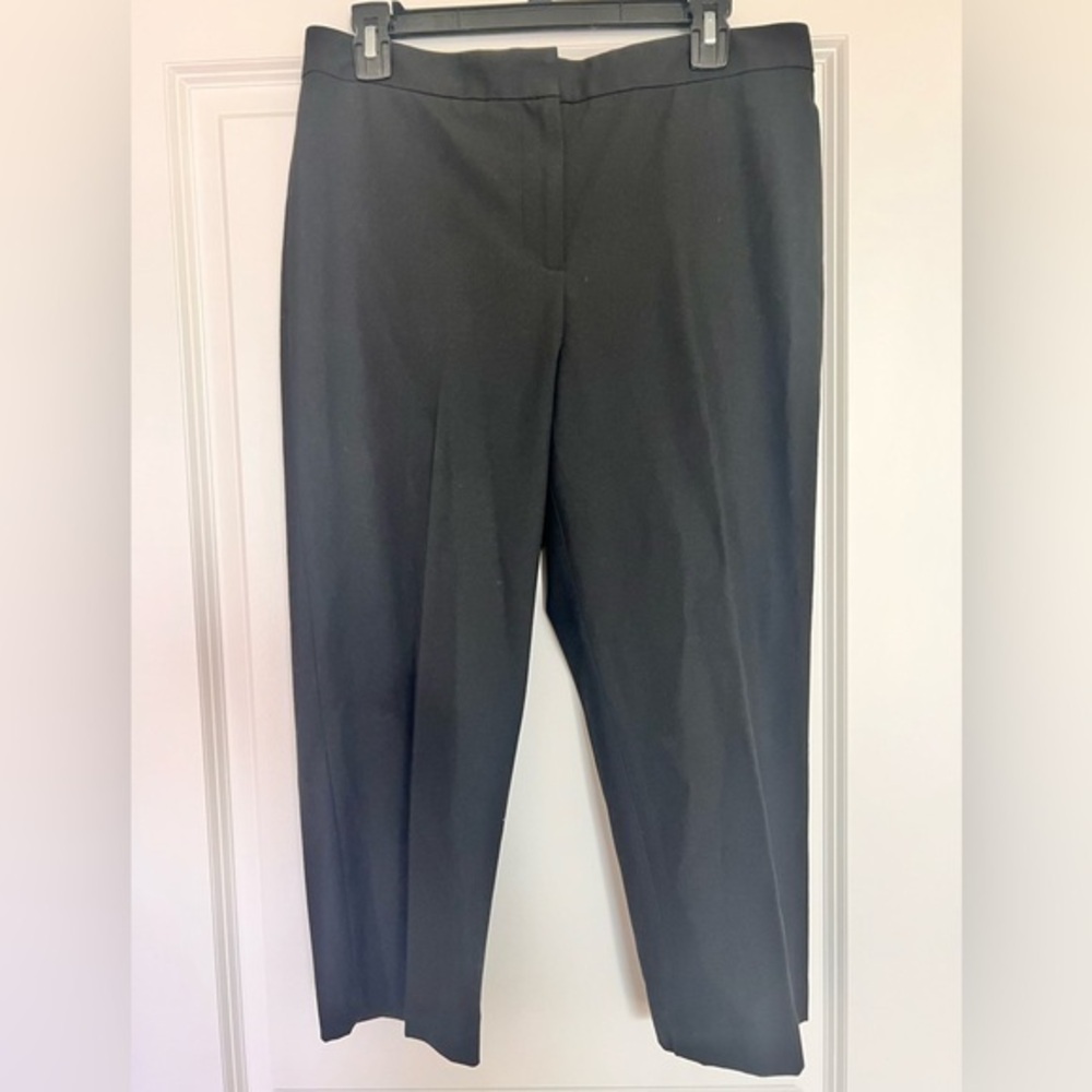 Talbots Women’s Petite Cropped Black Dress Pants Trousers size 8P